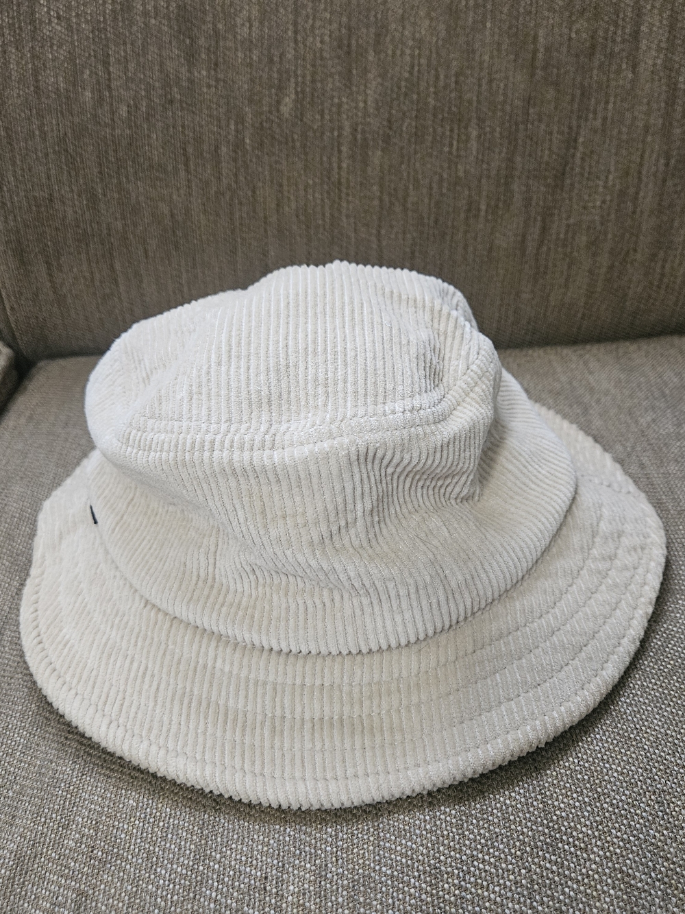 Rusty Cream Corduroy Bucket Hat
